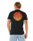 The Rip Curl Mens Wettie Passage Icon T-Shirt in Black