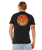 The Rip Curl Mens Wettie Passage Icon T-Shirt in Black