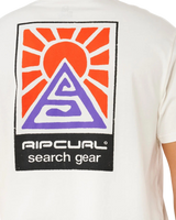 The Rip Curl Mens Search Dawn T-Shirt in Bone