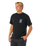 The Rip Curl Mens Search Dawn T-Shirt in Black