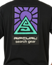 The Rip Curl Mens Search Dawn T-Shirt in Black