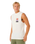 The Rip Curl Mens Search Dawn Muscle Vest in Bone