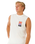 The Rip Curl Mens Search Dawn Muscle Vest in Bone