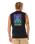 The Rip Curl Mens Search Dawn Muscle Vest in Black