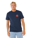 Wettie Icon T-Shirt in Dark Navy