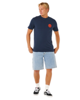 Wettie Icon T-Shirt in Dark Navy