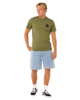 Wettie Icon T-Shirt in Surplus Green