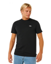 The Rip Curl Mens Embroid T-Shirt in Black