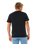 The Rip Curl Mens Embroid T-Shirt in Black