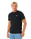 The Rip Curl Mens Embroid T-Shirt in Black