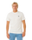 Streamline Embroid T-Shirt in White