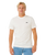 Streamline Embroid T-Shirt in White