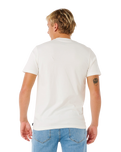 Streamline Embroid T-Shirt in White