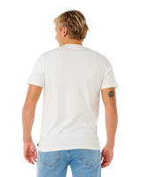 Streamline Embroid T-Shirt in White