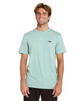 Streamline Embroidered T-Shirt in Aloe