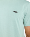 Streamline Embroidered T-Shirt in Aloe