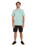 Streamline Embroidered T-Shirt in Aloe