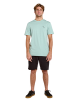 Streamline Embroidered T-Shirt in Aloe