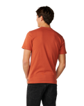 The Rip Curl Mens Streamline Embroidered T‑Shirt in Baked Clay