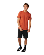 The Rip Curl Mens Embroid T-Shirt in Baked Clay