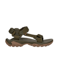 The Teva Mens Terra FI 5 Universal Sandals in Dark Olive & Honey