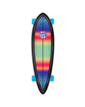 Iridescent Dot 33" Pintail Skateboard in Multi