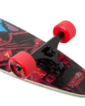 The Santa Cruz Stranger Things Screaming Hand Pintail Skateboard in Multi