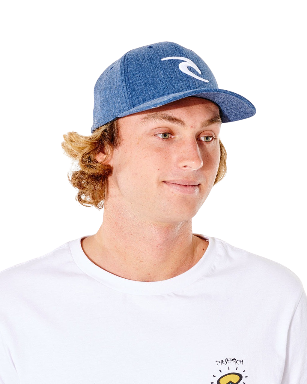 The Rip Curl Mens Tepan Flexfit Cap in Navy