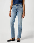 The Wrangler Womens Sunset Jeans in Frosty Silver