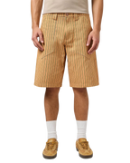 Casey Jones Porkchop Walkshorts in Orange Stripe