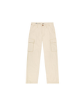 The Wrangler Mens CJ Loose Cargo Trousers in Ecru