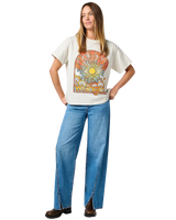 Girlfriend T-Shirt in Vintage White