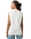 The Wrangler Womens Muscle Vest in Vintage White