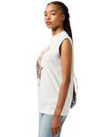 The Wrangler Womens Muscle Vest in Vintage White