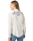 The Wrangler Womens Piped Western Shirt in Vintage White