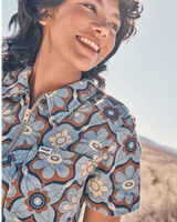 Shirt Jacket in Medallion