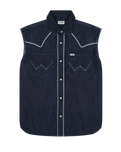 The Wrangler Womens Sleeveless Shirt in Saddle