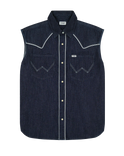 The Wrangler Womens Sleeveless Shirt in Saddle