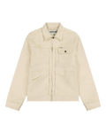 The Wrangler Mens Embroidered Jacket in Ecru