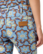 Mid Rise Boot Trousers in Medallion