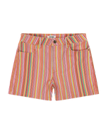 The Wrangler Womens Cowboy Walkshorts in Candy Stripe