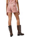 The Wrangler Womens Cowboy Walkshorts in Candy Stripe