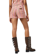 The Wrangler Womens Cowboy Walkshorts in Candy Stripe