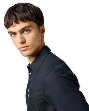 The Wrangler Mens 1 Pocket Shirt in Black