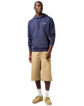 The Wrangler Mens Americana Hoodie in Navy