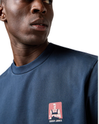 The Wrangler Mens CJ Graphic T-Shirt in Dark Navy