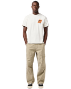 The Wrangler Mens CJ Graphic T-Shirt in Vintage White