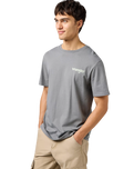 The Wrangler Mens Graphic T-Shirt in Pewter