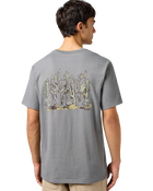 The Wrangler Mens Graphic T-Shirt in Pewter