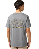 The Wrangler Mens Graphic T-Shirt in Pewter